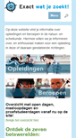 Mobile Screenshot of exactwatjezoekt.nl